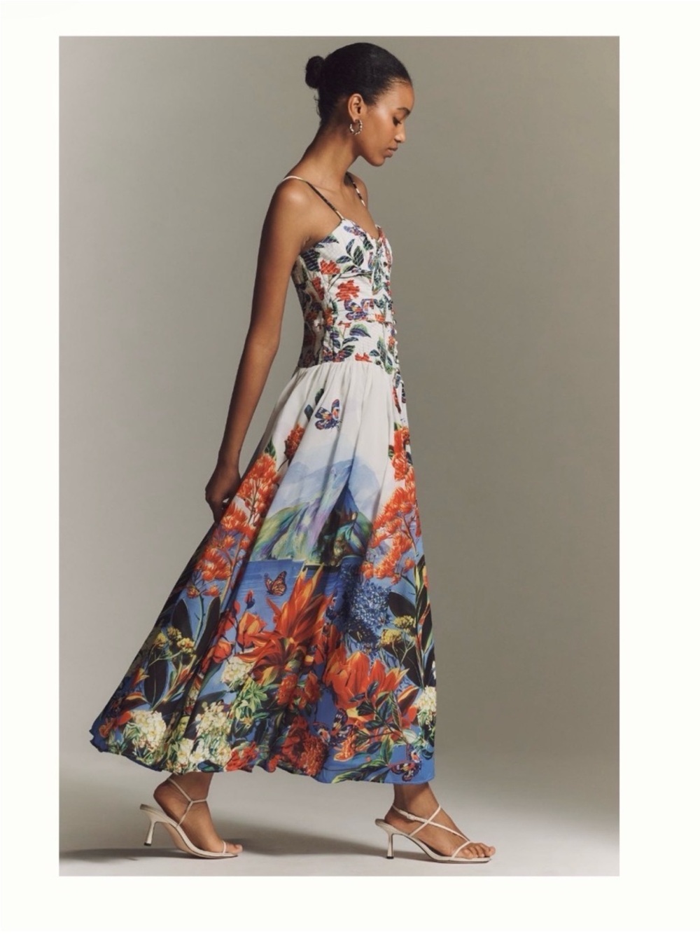 Anthropologie muse basque waist dress XS nwt - Picture 2 of 4